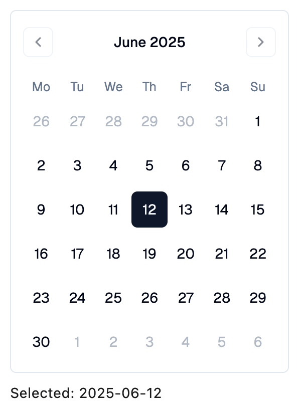 calendar